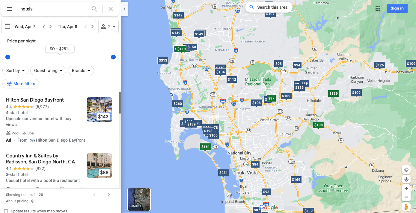 4 ways to scrape hotels or other businesses from Google Maps | Outscraper