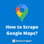 Google 지도를 스크랩하는 방법은 무엇인가요?
