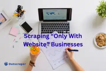 Only with Website Business scraping