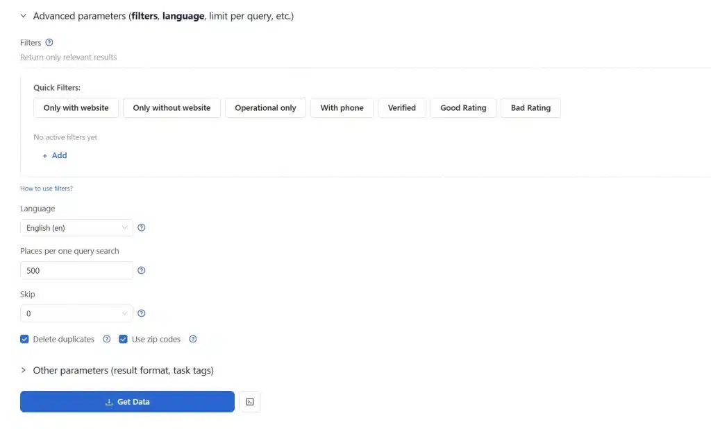 Google Maps Advanced