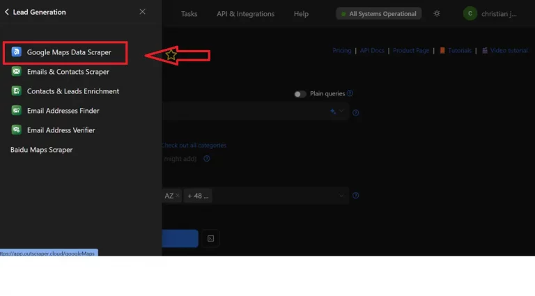 Choose Google Maps Data Scraper from a variety of services offered by Outscraper. Google Maps Data Scraper, Emails & Contacts Scraper, Contacts & Leads Enrichment, Email Addresses Finder, Email Address Verifier, Baidu Maps Scraper, and more.