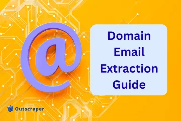 Domain email scraping