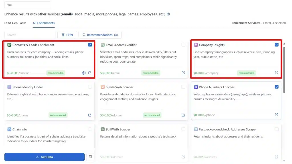 Outscraper Business Data