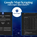 How to scrape Google Maps with Outscraper ChatGPT