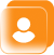 Profile icon button for user account access