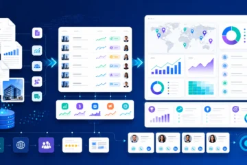 Public company data for sales prospecting and market research shown as filings, business signals, reviews, and prospect data