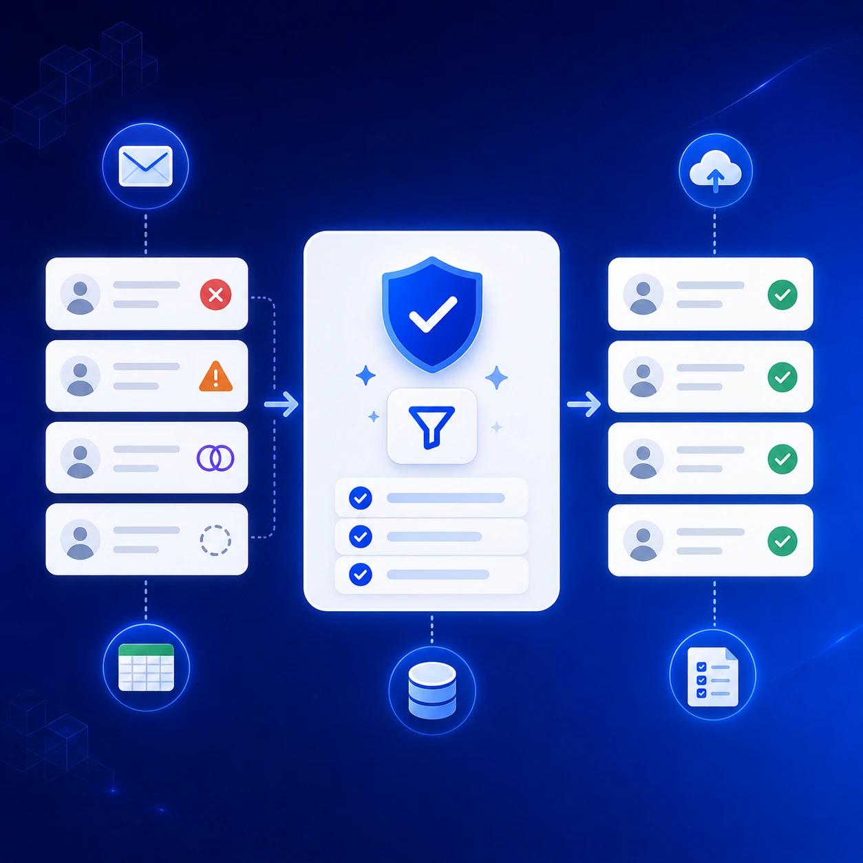 Data validation workflow using Outscraper
