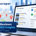 Google Reviews data used for local SEO competitor analysis