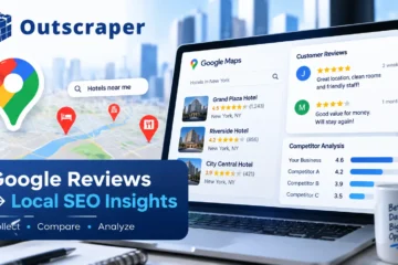 Google Reviews data used for local SEO competitor analysis