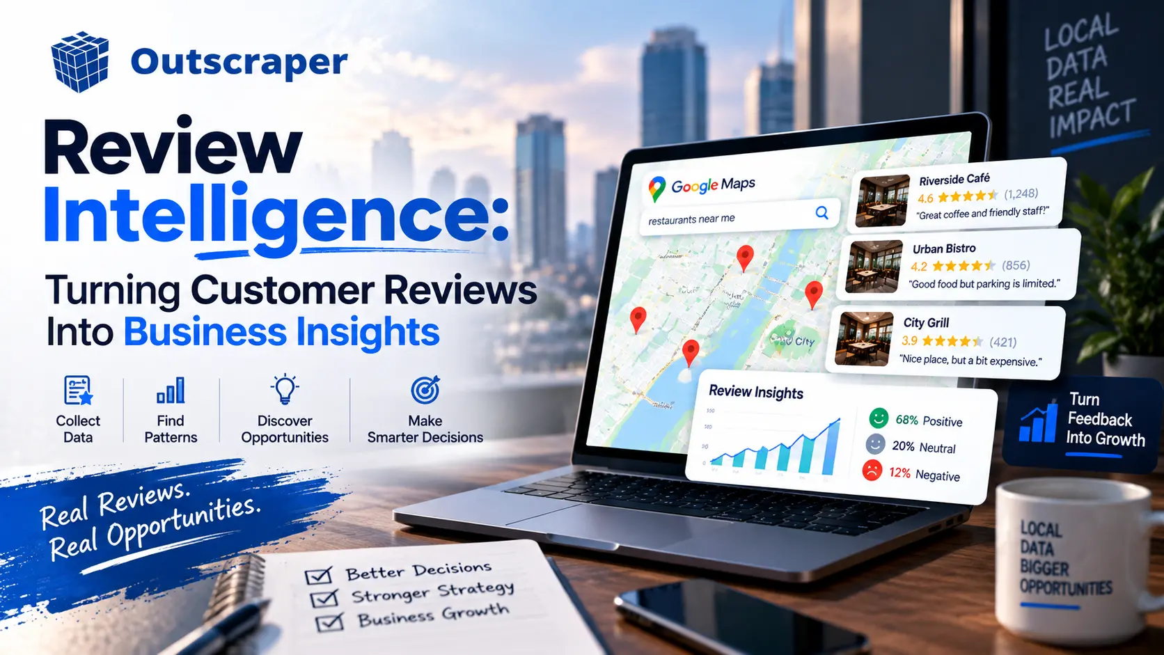 Review Intelligence using Google Reviews to find business insights